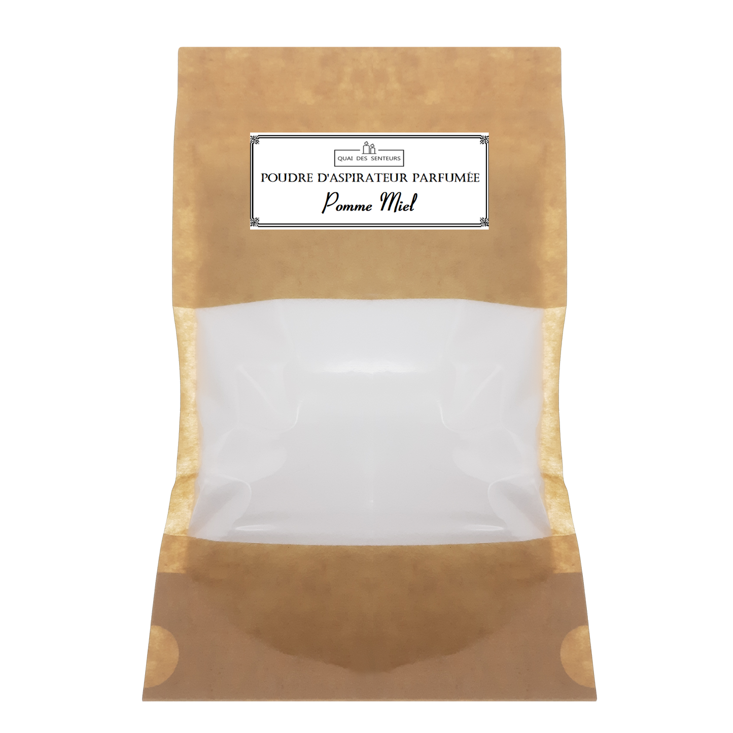 Poudre d'aspirateur parfum Pomme-Miel