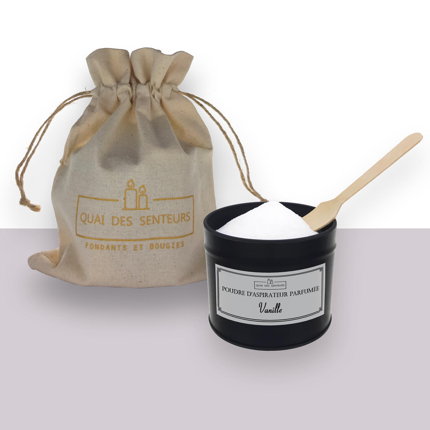 Poudre d'aspirateur parfum Vanille
