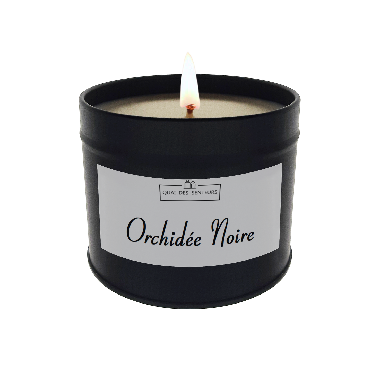 Bougie Tinny Orchidée noire