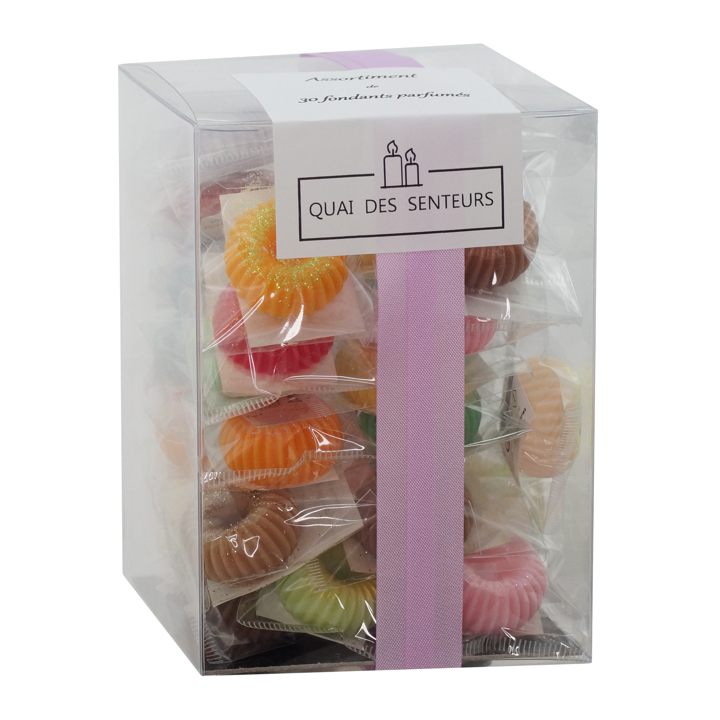 Assortiment de 30 fondants parfumés