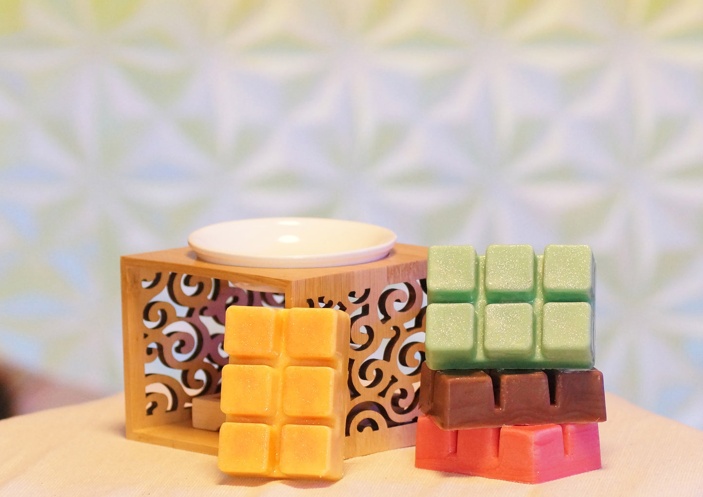 Tablette fondante parfumée Nougat blanc
