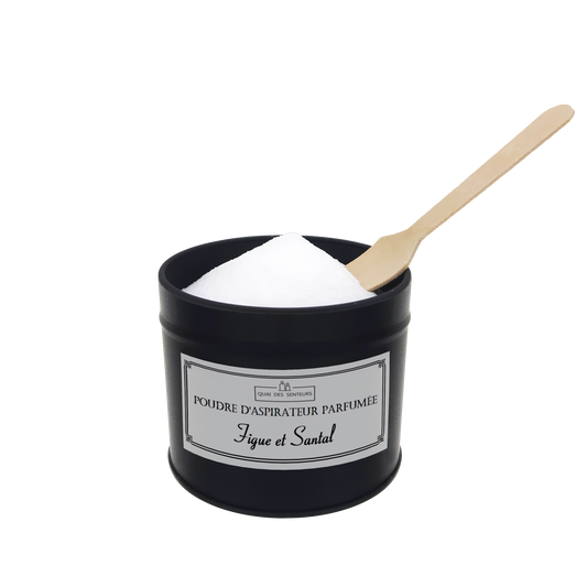 Poudre d'aspirateur parfum Figue et Santal