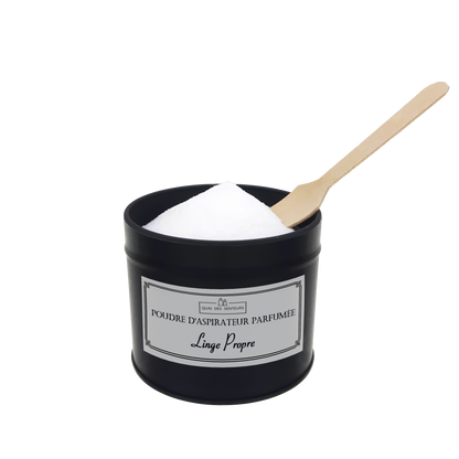 Poudre d'aspirateur parfum Linge propre