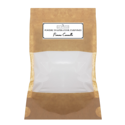 Poudre d'aspirateur parfum Pomme-Cannelle