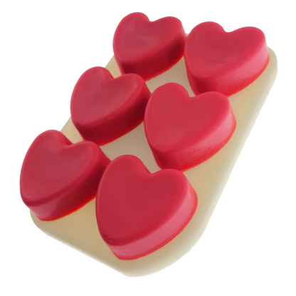 Tablette fondante parfumée Vanille-Fraise