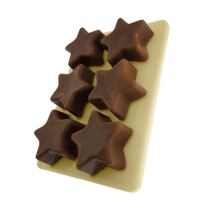 Tablette fondante parfumée Vanille-Chocolat